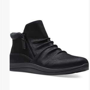 Clark’s slip on shoe. Ankle bootie